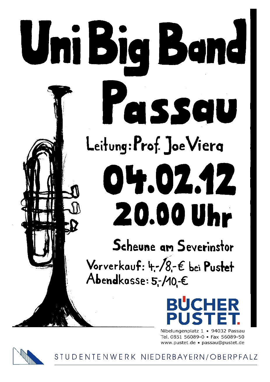 Semesterabschlusskonzert der Uni Big Band Passau