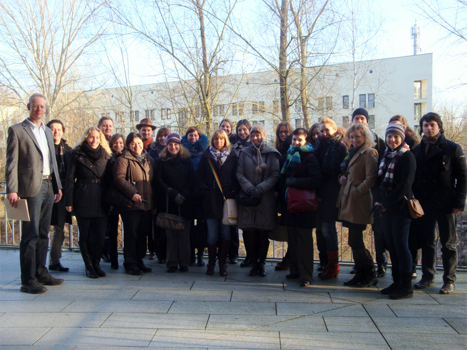 Die Teilnehmer des "DAAD-Winterseminar Migration im Ost-West-Kontakt"