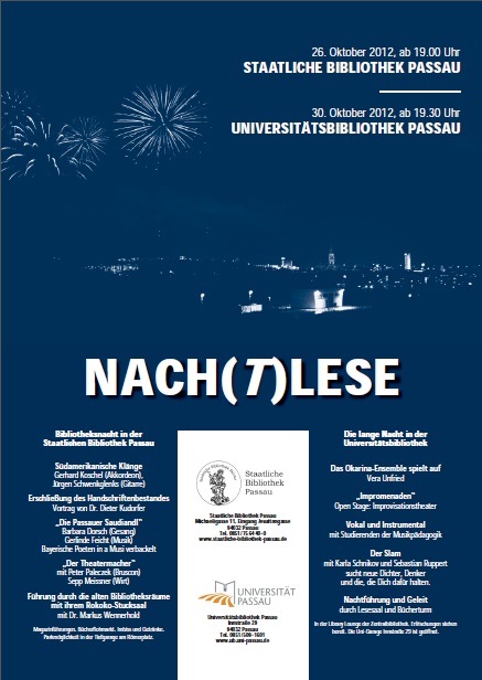 Nach(t)lese Passau 2012