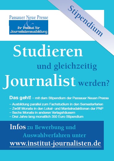 Stipendium: Institut für Journalistenausbildung 2012
