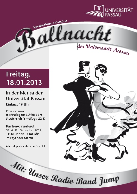 Ballnacht an der Universität Passau
