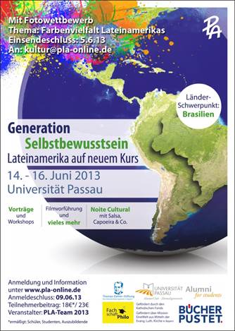 13. Passauer LateinAmerikagespräche: Generation Selbstbewusstsein