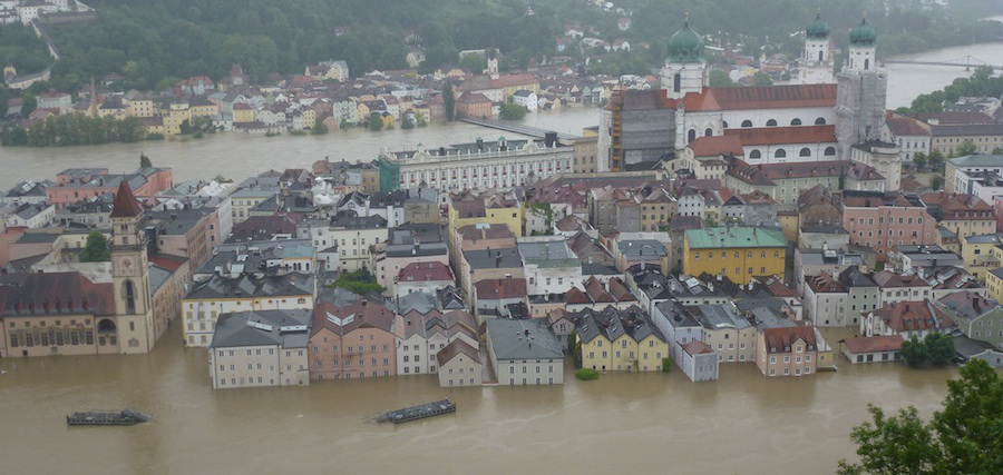 überschwemmtes Passau