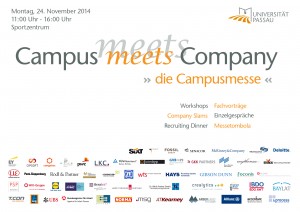 A2 Plakat Campus meets Company (Druck) 3