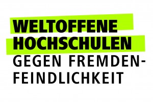 Logo Weltoffene Hochschulen - gegen Fremdenfeindlichkeit