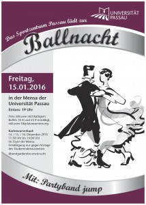 Ballnacht Plakat