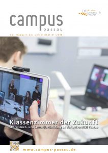Titelseite der aktuellen Ausgabe vom Campus-Passau-Magazin