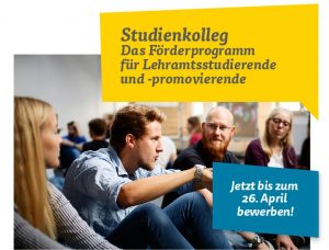 Studienkolleg: Das Förderprogramm für Lehramtsstudierende und -promovierende